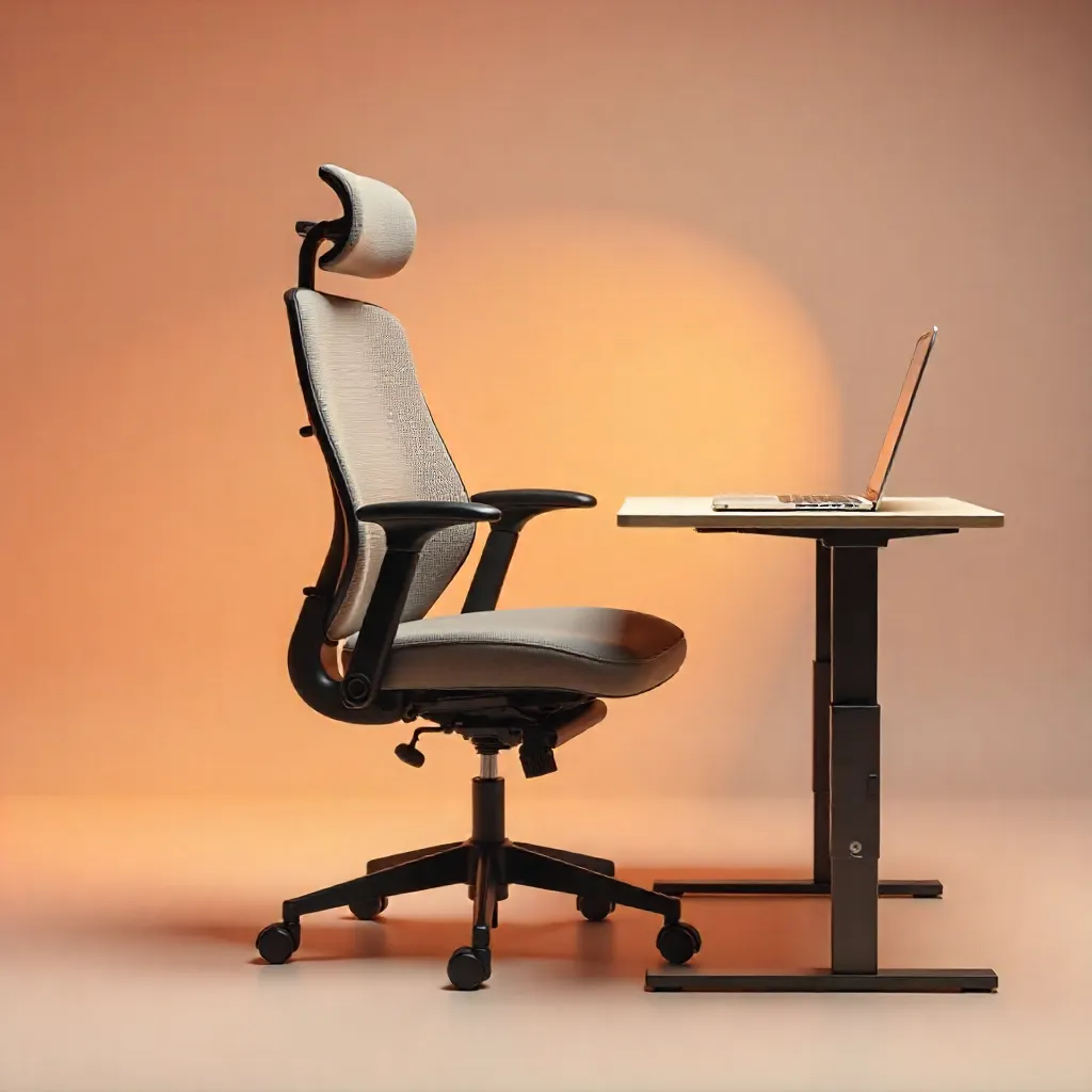 Keyboard and mouse placement for wrist comfort